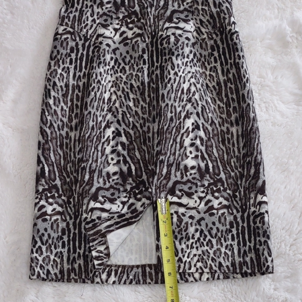 DONNAKARAN New York Leopard Print Sleeveless Dress - Picture 14 of 14